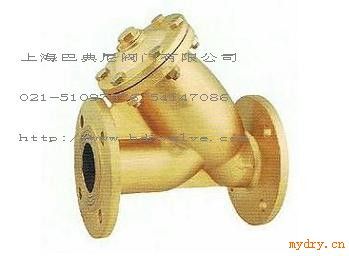 铸铜法兰过滤器