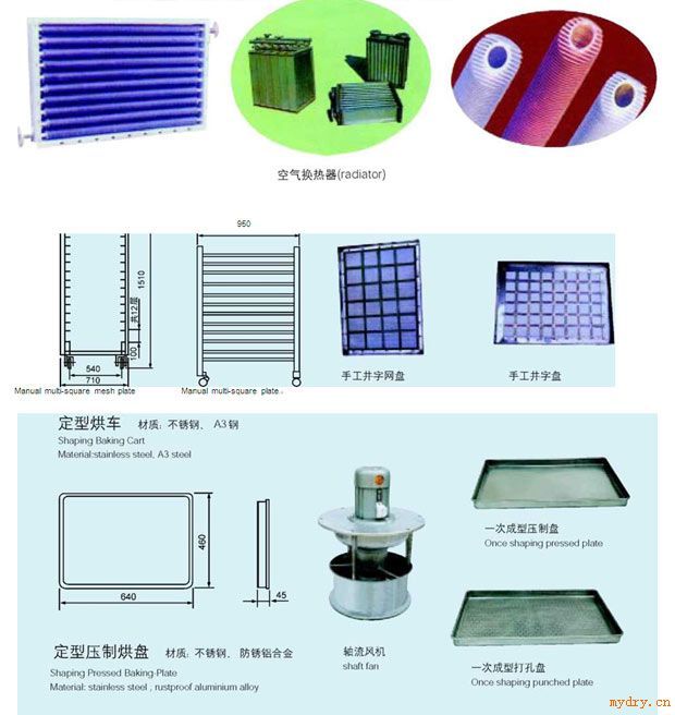 系列热风循环烘箱配件