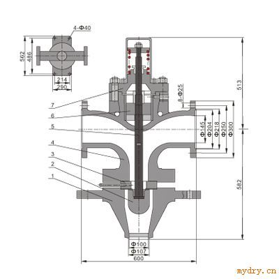 A49Y-PW5414V DN100主安全阀,超高压冲量锅炉安全阀