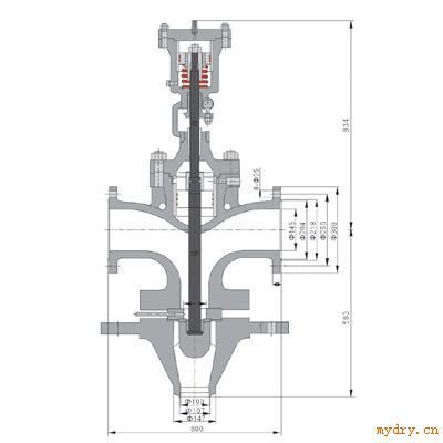 直销A69-Pw5414v DN100主安全阀 (W系列)