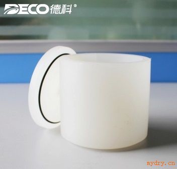 DECO德科 优质实验室研磨用聚丙烯球磨罐 行星式球磨机研磨罐 1L